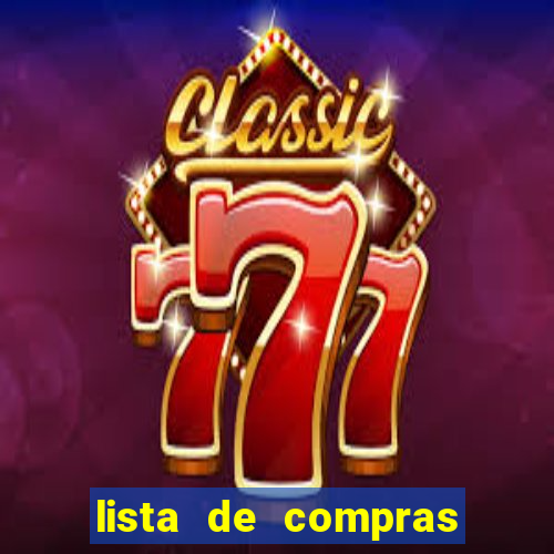 lista de compras supermercado completa pdf